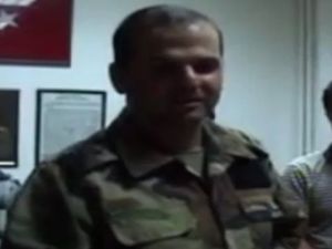 Şehit binbaşı böyle veda etmiş