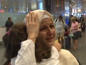 İlk kafile gözyaşlarıyla karşılandı