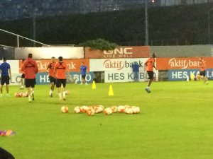 İdmanda kimler yoktu?