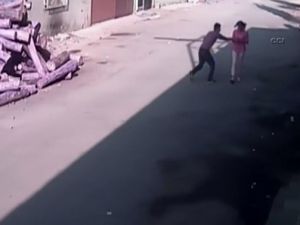 Kapkaç anı böyle görüntülendi