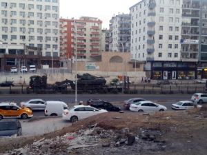 Diyarbakır’a tank sevkıyatı yapıldı