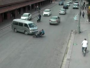 Feci kazalar kamerada