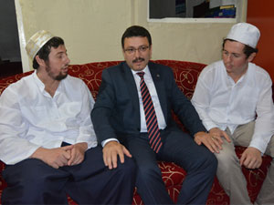 Genç'ten Karaağaçlı'ya taziye ziyareti