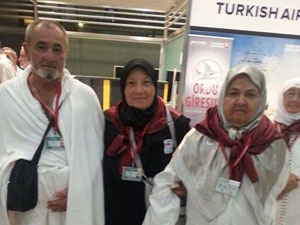 Giresunlu Pamuk nene Hacda kalbine yenildi!