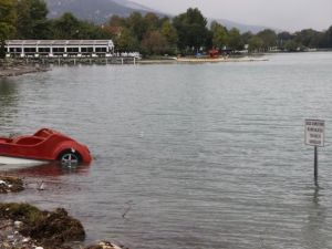 Sapanca Gölü’nde korkutan yükselme
