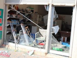 Teröristler bu hale getirdi !