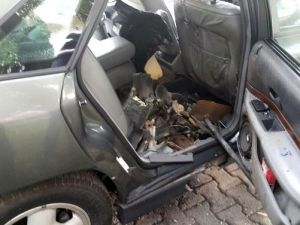 Kaymakamın makam aracına bomba konuldu !