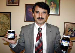 Yaban mersininden reçel