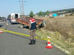 Bilecik’te Traktör Devrildi: 1 Ölü