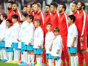 Milli takım maça hazırlanıyor