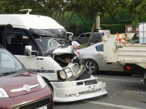 Maraş’ta zincirleme kaza: 20 yaralı