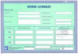 Vergi levhaları tarih oluyor