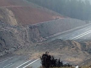 Karayoluna yerleştirilen patlayıcı imha edildi