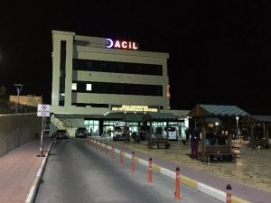 Polise eşi ve kızının gözleri önünde hain saldırı