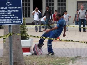 Polisin önlemi provokasyonmuş: Ya bomba olsaydı !