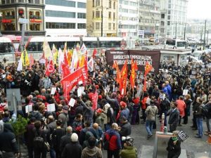 İstanbul’da ’terör’ protestosu