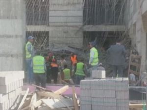 Tıp fakültesi inşaatında göçük !