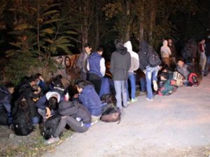 TIR kasasında Avrupa’ya gitmek isterken yakalandılar