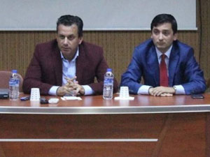 Hekimoğlu'ndan Mühendis adaylarına konferans