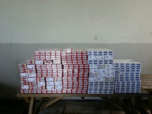 Arsin'de kaçak sigara baskını