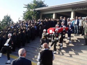 Şehit Yarbay İhsan Ejdar’a son veda