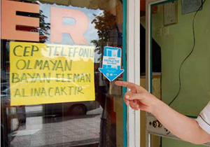 Cep telefonsuz bayan aranıyor!