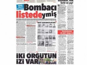 Hürriyet'in haberini gören 9 şüpheli kaçtı