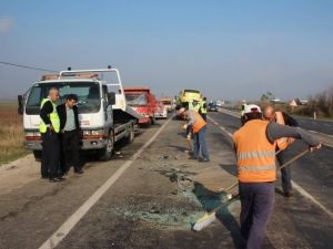 Tekirdağ’da zincirleme kaza: 1 ölü, 4 yaralı