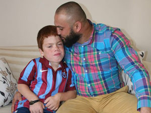 Trabzonlu minik Abdulkadir MSP ile savaşıyor!