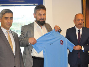 Trabzonspor'a Bosnalı ziyaretçiler
