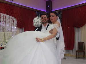 Trabzon'da gelin ayağını kırınca...