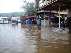 Ayvalık sular altında