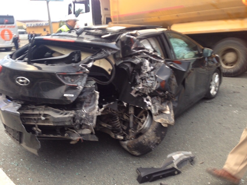 Arsin'de kaza 3 yaralı