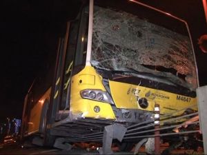 5 ölümlü metrobüs kazası kamerada