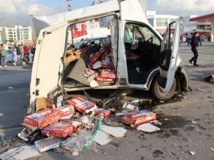 Freni patlayan yolcu otobüsü dehşet saçtı !