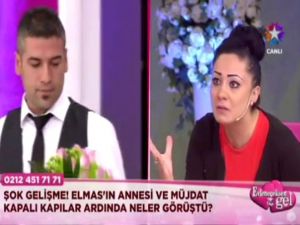 Gelin adayı damat adayının üzerine yürüdü