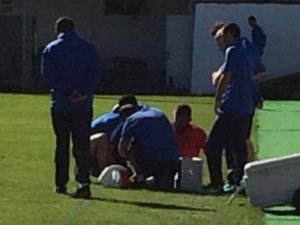 Trabzonspor idmanında sakatlık! Devam edemedi...