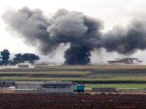 Sınırda korkutan patlama