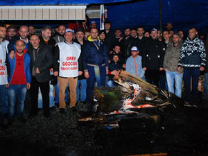 Rize'de grev sürüyor! Kurban kestiler