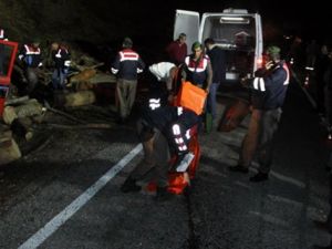 Tonlarca tomruğun altında ezilerek can verdiler!