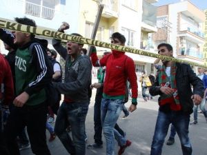 Derbi önce olaylar çıktı