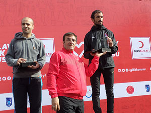 TS'li sporcu birinci oldu!