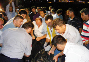 Havaalanında inanılmaz kaza