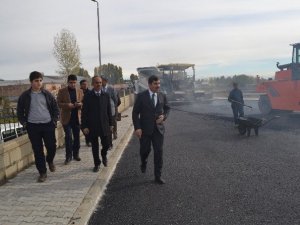 Muş Devlet Hastanesi’nin Yolu Asfaltlanıyor
