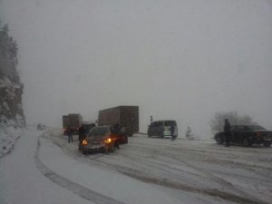 Kar Zigana Geçidi'ni vurdu!