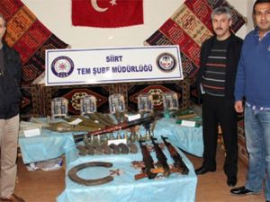 Polis okulu yanında cephanelik çıktı