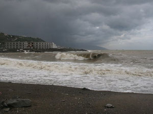 Trabzon'u fırtına vurdu!