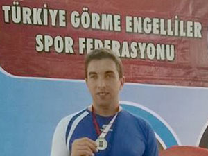 Trabzonlu engelli sporcudan büyük başarı!