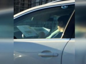 Kadın sürücüler de böyle yaparsa !