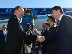 Azerbaycan Cumhurbaşkanı Aliyev Antalya’da